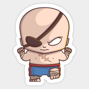 Sagat street fighter Sticker